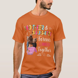 Camiseta Mãe E Filhas Para Sempre Linkedogether Moth fu