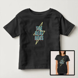 Camiseta Mãe e Filho Filha O Chefe Real