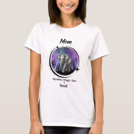 Camiseta Mãe é Mistério Magia Sass & Alma Elefante
