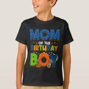 Camiseta Mãe E Pai Da Família Dinossauro De Aniversário Pa