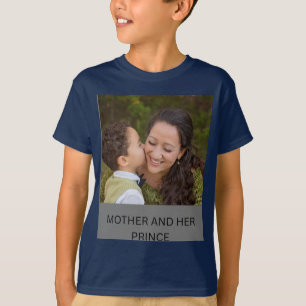 CAMISETA MÃE E SEU PRÍNCIPE