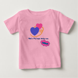 Camiseta Mãe Enfeite-me Cinza no verão