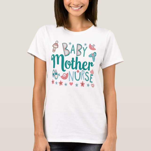 Camiseta Mãe Enfermeira Mãe (Frente)