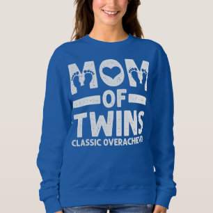 Camiseta Mãe Engraçada De Gêmeos Clássicos... gêmeos L