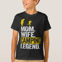 Mãe esposa acampamento lenda rv camper outdoor mul