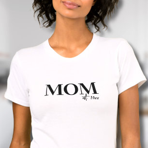 Camiseta Mãe Estabelecida Mãe Simples