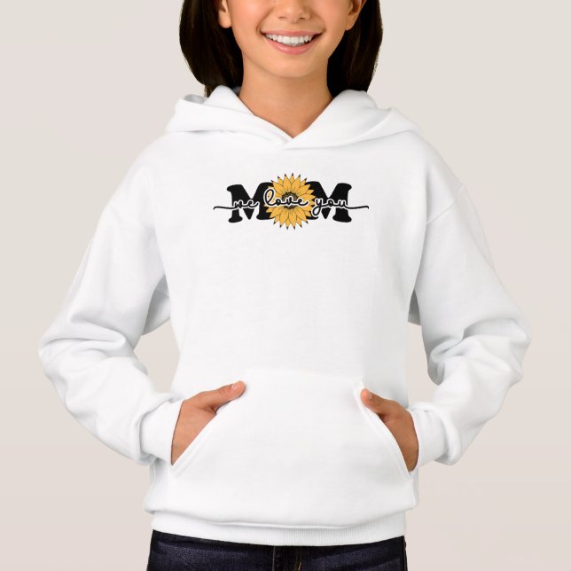 Camiseta Mãe Eu Te Amo Dia de as mães-4325 (Frente)