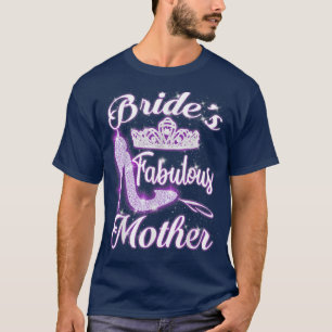 Camiseta Mãe Fabulosa da Noiva Feliz Casamento Casar 