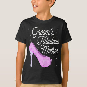 Camiseta Mãe Fabulosa do Groom das Mulheres - Marcar de Cas
