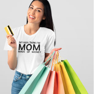 Camiseta MÃE Feita De Dinheiro