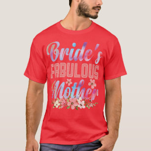 Camiseta Mãe Feliz Casado de Casamento da Noiva Mãe