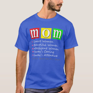 Camiseta Mãe feliz garota do dia da mãe