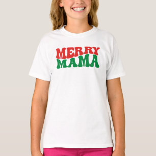 Camiseta Mãe feliz, Natal