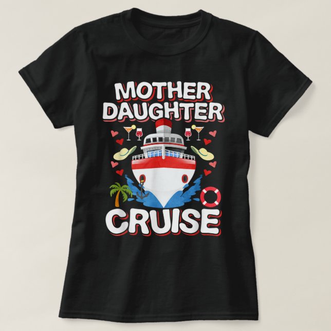 Camiseta Mãe Filha Cruzada (Frente do Design)