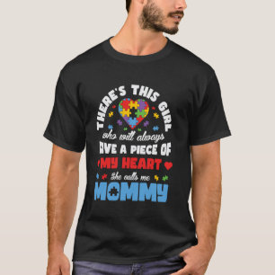 Camiseta Mãe Filha Família Crianças Autistas Conscientizaçã