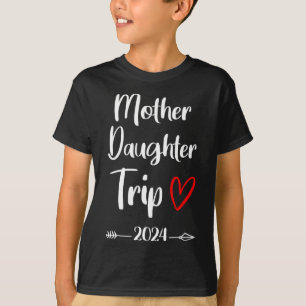 Camiseta Mãe Filha Trip 2025 Férias Familiares Mãe Matc