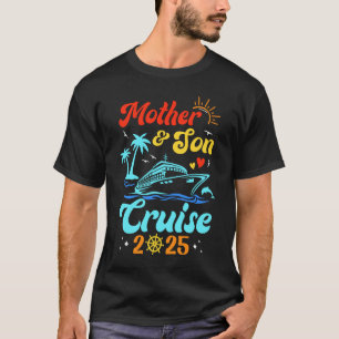 Camiseta Mãe Filho Cruise 2025, Viagem À Família, Mãe, Entã