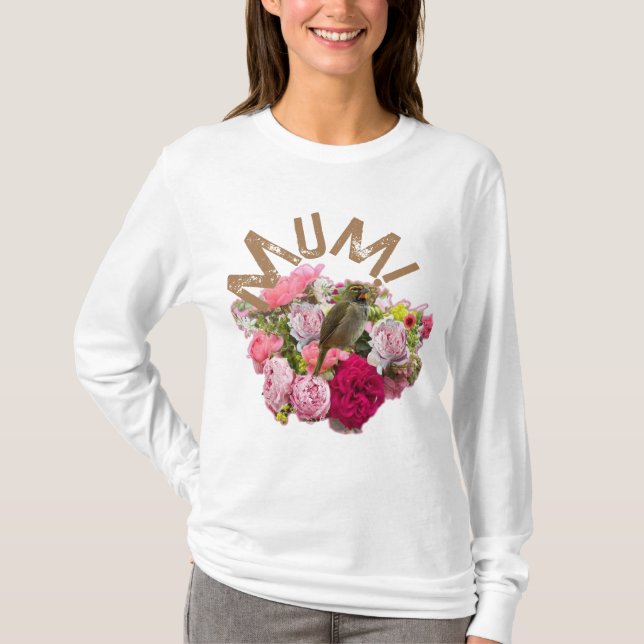 Camiseta Mãe! Flores (Frente)