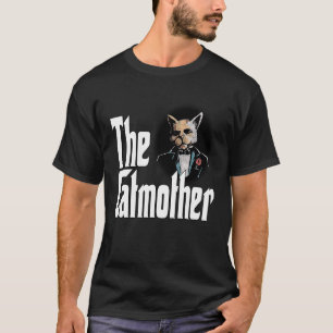 Camiseta Mãe Gato A Mãe Louca Cama Mãe 1