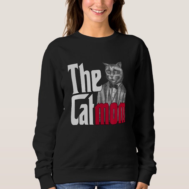 Camiseta Mãe Gato A Mãe Louca Cama Mãe 1 (Frente)