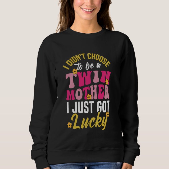 Camiseta Mãe gêmea mãe mãe (Frente)