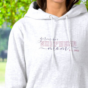 Camiseta Mãe german shepherd com Ano