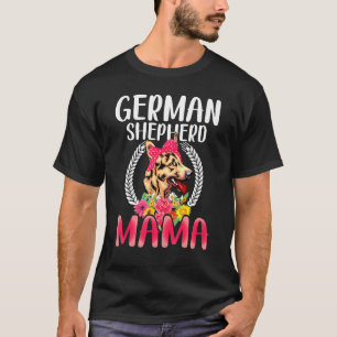Camiseta Mãe German shepherd german shepherd