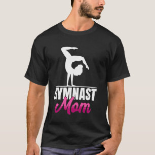 Camiseta Mãe Ginasta Mamãe Ginástica Ginásio Meninas Mulher