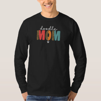 Camiseta Mãe Goldendoodle Feminina Para Mulheres Senhoras L