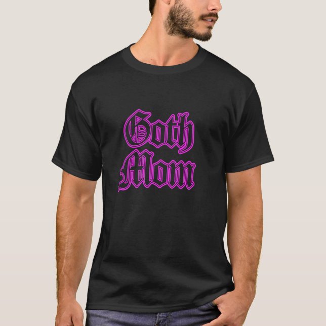 Camiseta Mãe Gótico Gótica (Frente)