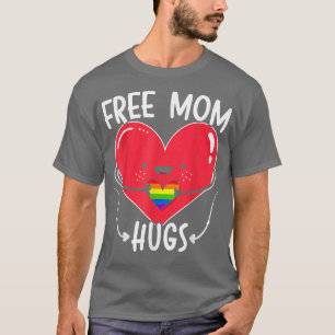 Camiseta Mãe grátis abraça Design LGBT Orgulho Mês de LGBT