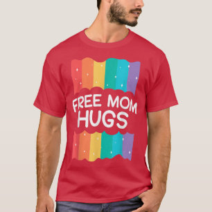Camiseta Mãe grátis abraça Design LGBT Orgulho Mês de LGBT