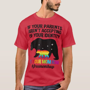 Camiseta Mãe grátis abraça o orgulho LGBT dá presentes à ma