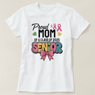 Camiseta Mãe Guerreira, Orgulhosa e Imparável, Turma de 202