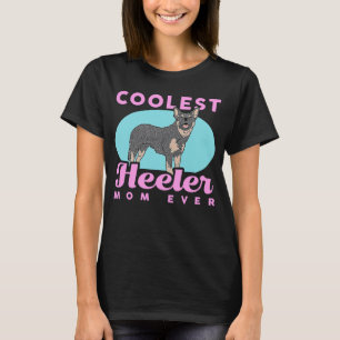Camiseta Mãe Heeler Cão de Gado Australiano Heeler