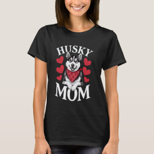 Camiseta Mãe Husky, Mamãe Cachorro