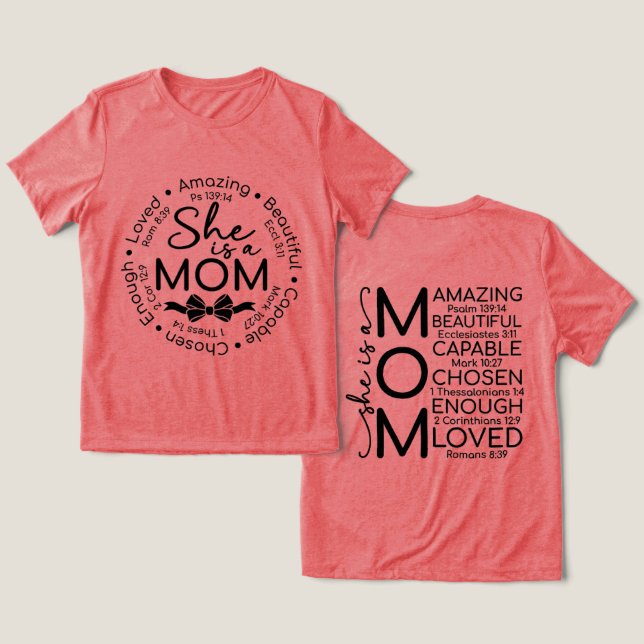 Camiseta Mãe Inspiradora (Design Frente e Verso)