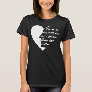Camiseta-mãe inspiradora cita camiseta
