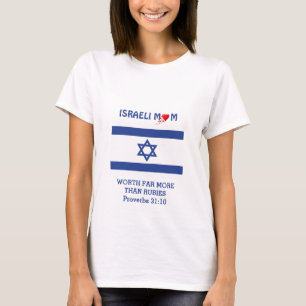 Camiseta MÃE ISRAELITA vale mais do que o Rubies PROVÉM 3