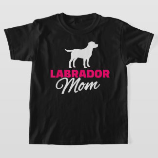 Camiseta Mãe Labrador Retriever Labrador Cachorro Amante