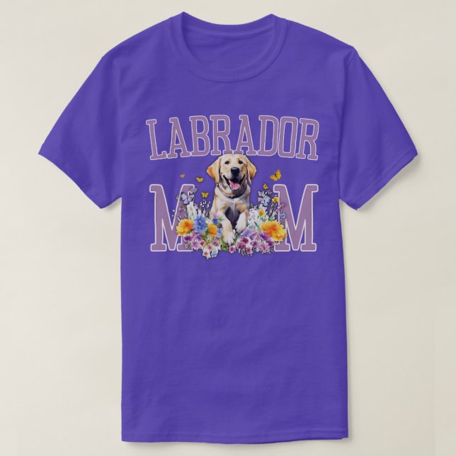 Camiseta mãe labradora 3 (Frente do Design)