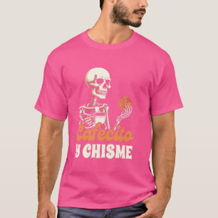 Camiseta Mãe Latina Espanhola Mexicana Amante de Café Cafec