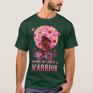 Camiseta Mãe-Lei Do Cancer Da Rainha Negra Do Guerreiro
