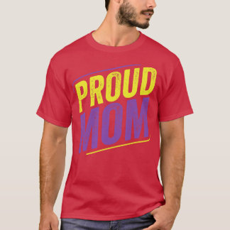 Camiseta Mãe LGBT Não Binária e Orgulhosa Mãe Ally