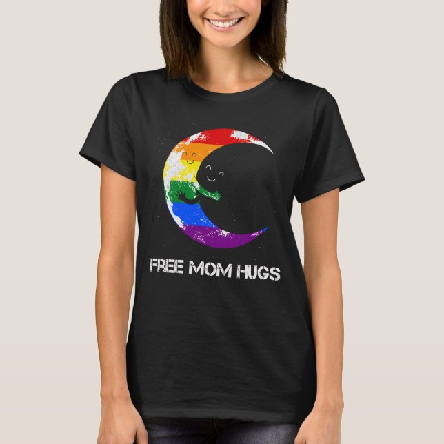 Camiseta Mãe Livre Abraça Abraços LGBT (Frente)
