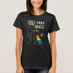 Camiseta Mãe Livre Abraça Dinossaur Rex Mama Lgbt Lésbica G