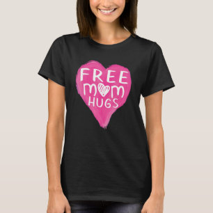 Camiseta Mãe Livre Abraça Eu Amo Minha Família Me Abrindo
