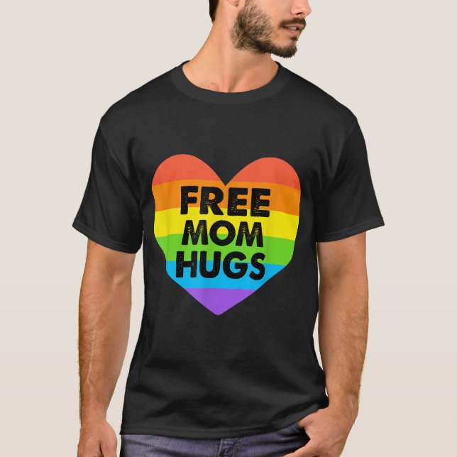 Camiseta Mãe Livre Abraça LGBT (Frente)