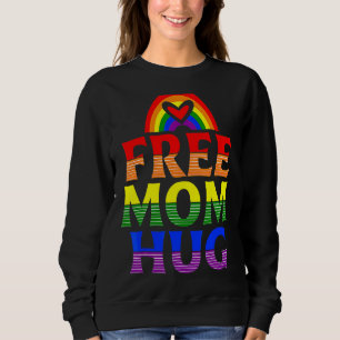Camiseta Mãe Livre Abraça Lgbt Pride Gay Cute Rainbow Love