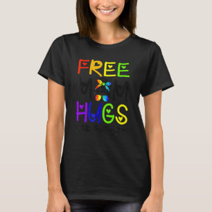 Camiseta Mãe Livre Abraça Mães Mensageiras Do Arco Arco-Íri